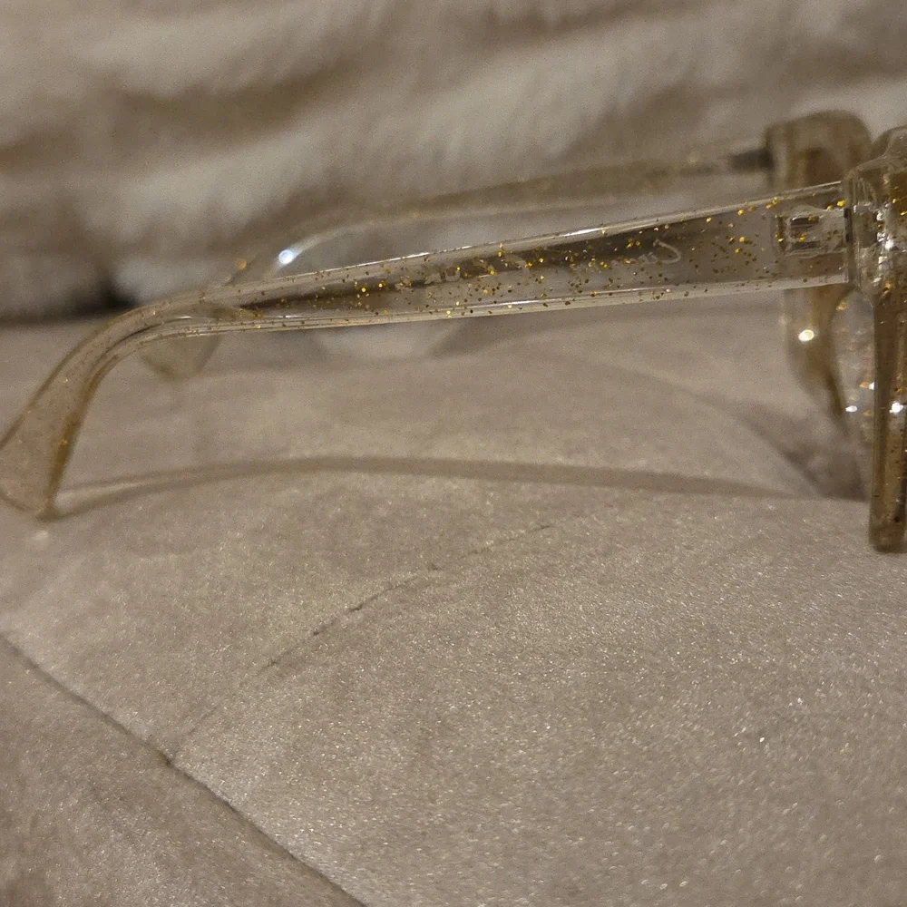 Circus-NY Stylish Gold Sparkle -Tinted Women's Sunglasses - Picture 6 of 10